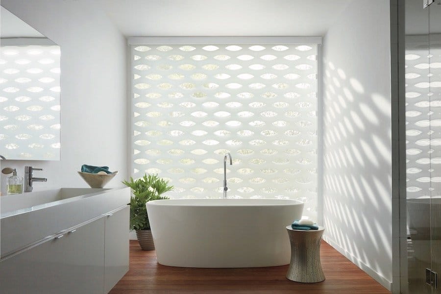 Spa Bathroom Window Treatments Florida Reef Window Treatments