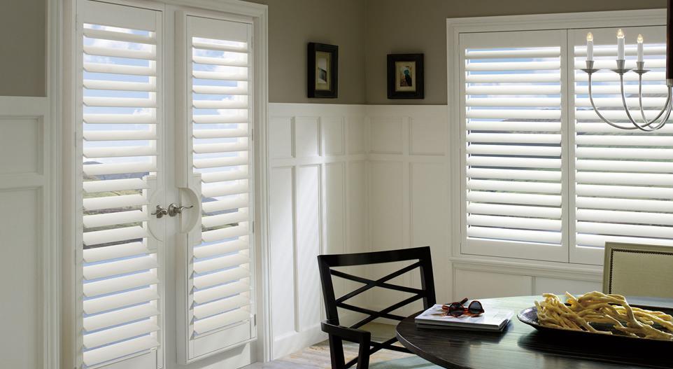 small dining room window treatments