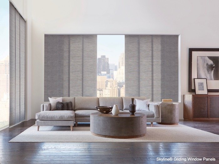 Window Treatment and Coffee Table Design