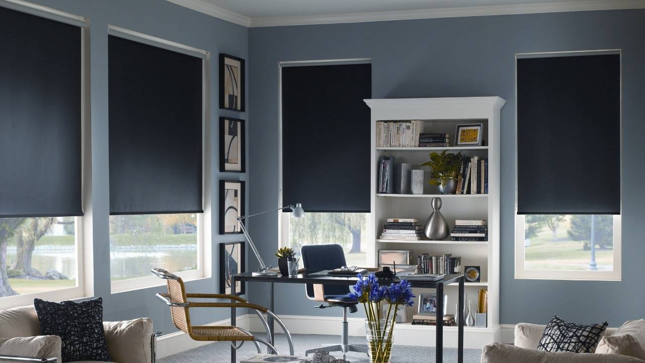 Black Window Treatments