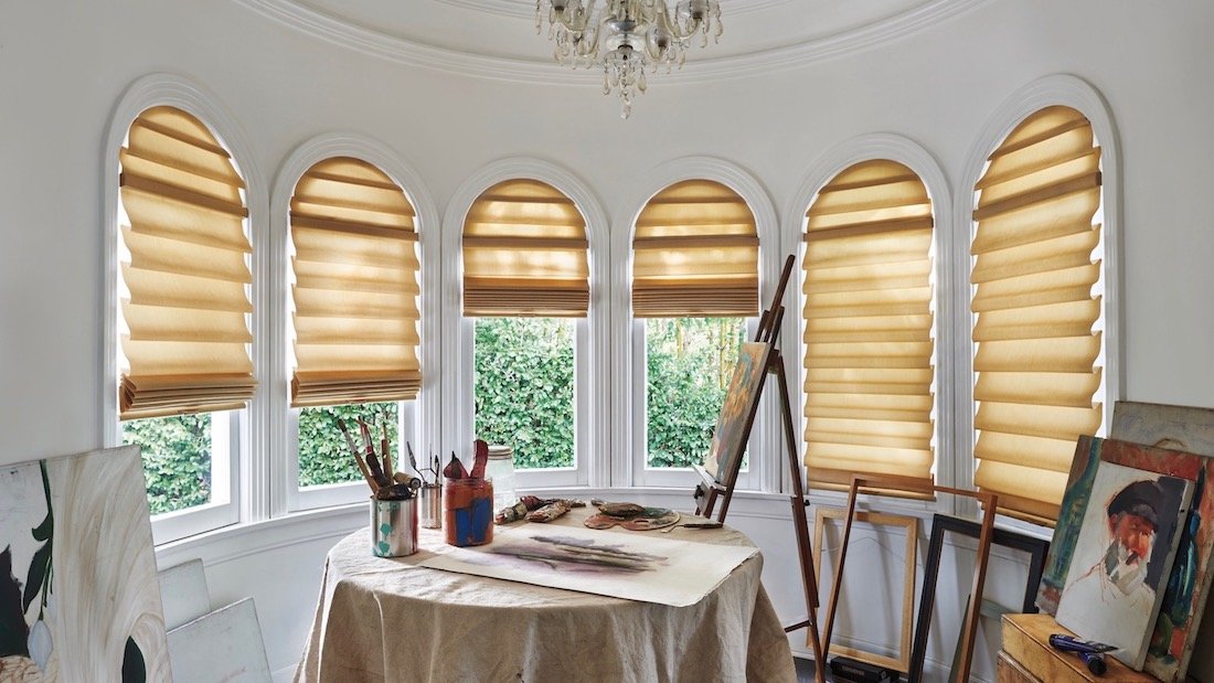 Arched Window TreAtments; Blinds & Shades