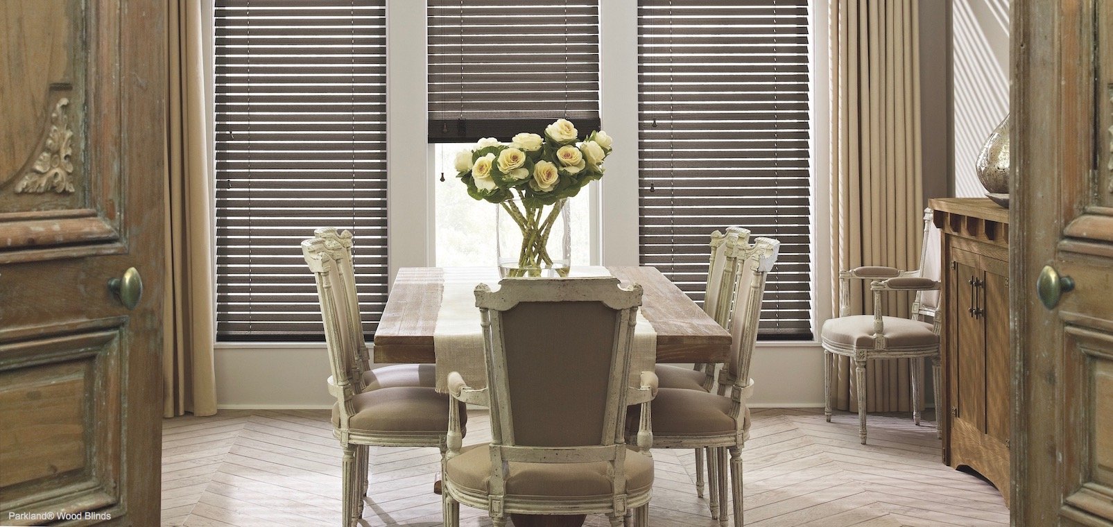 Natural Wood Window Treatments - Reef Window Treatments