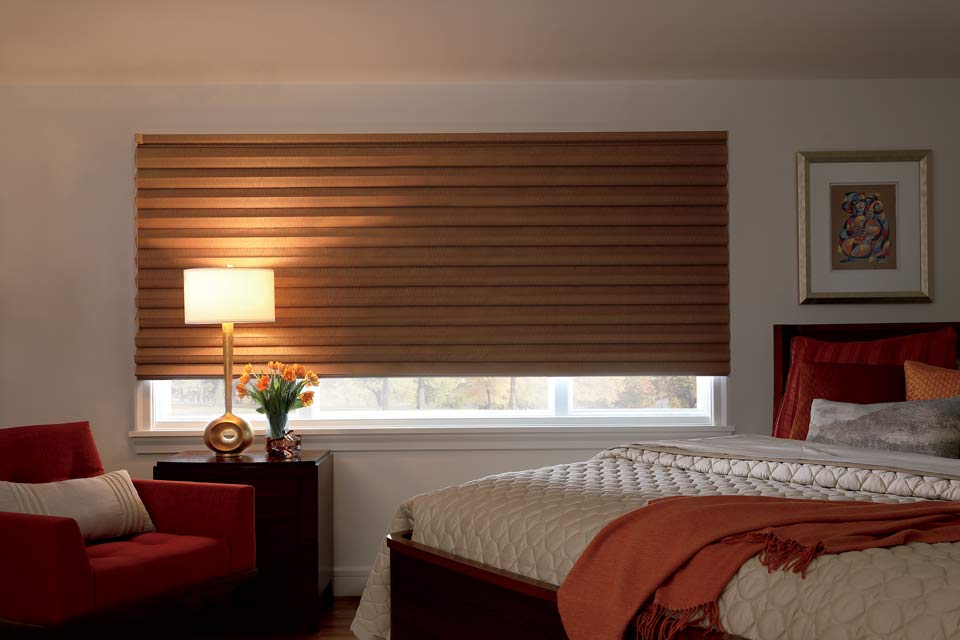 Solera Shades in Bedroom