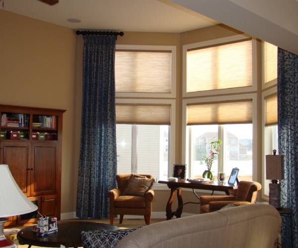 Tall window coverings