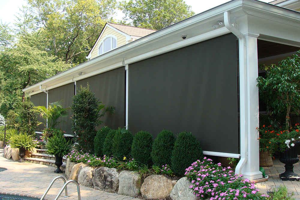 Motorized Outdoor Shades