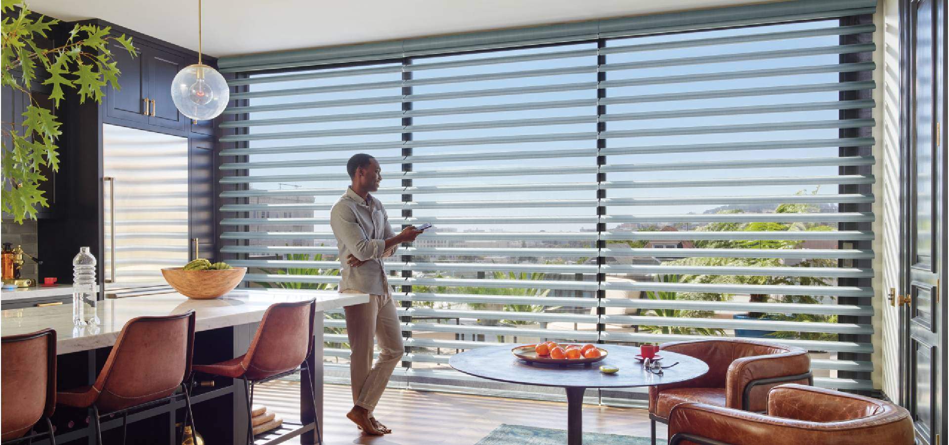 Pirouette® Window Shadings with PowerView® Automation
